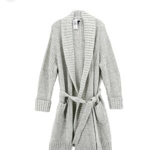 Oversized chunky cardagain duster